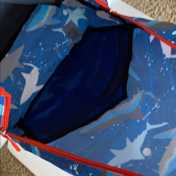 17 Inches Girl's & Boys Printed Shark Characters Backpack(Unisex) - Picture 4 of 10